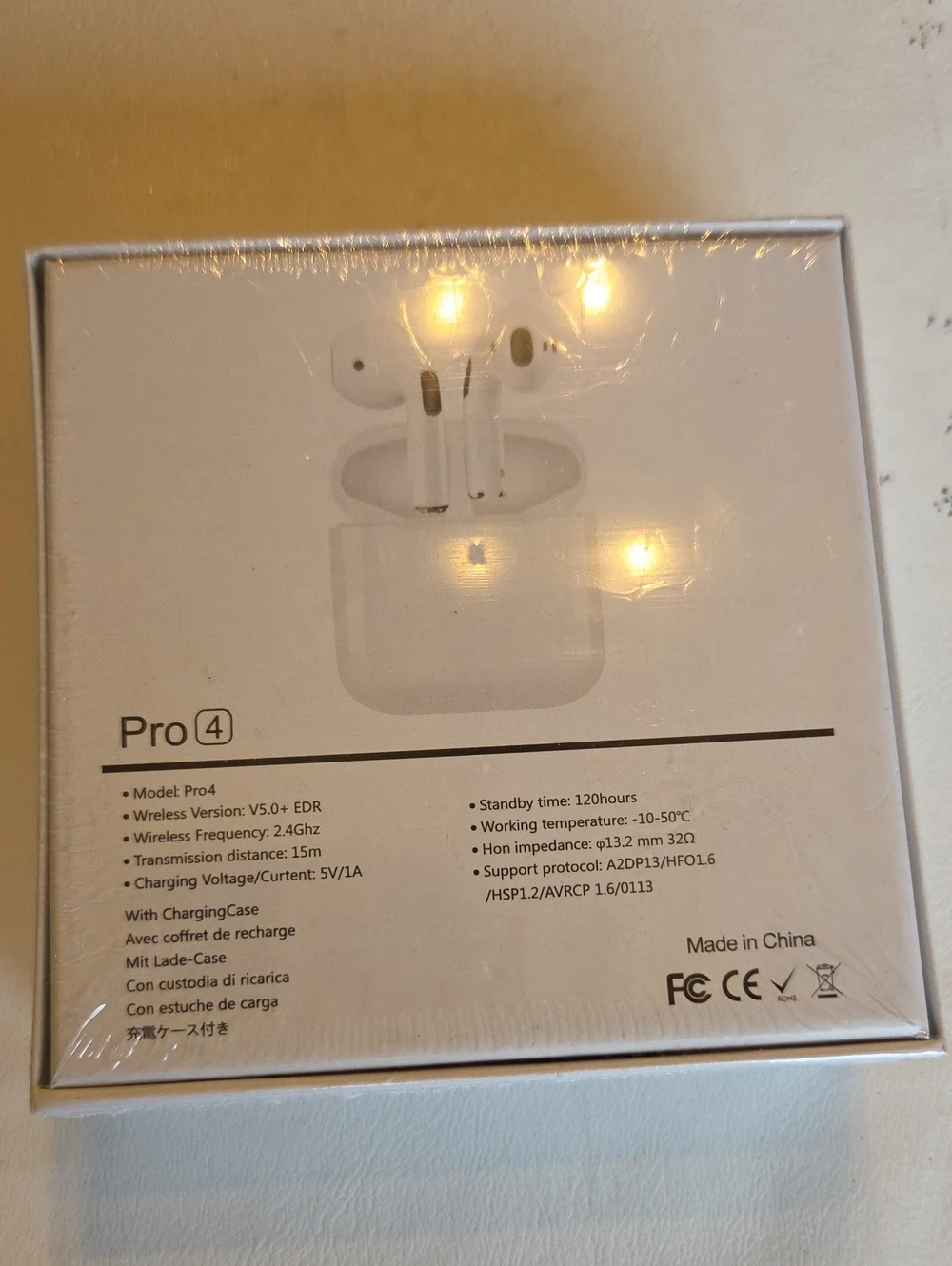 Wireless Earbuds True Wireless Stereo V5.0 - White Unopened Box.